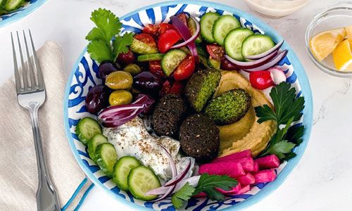 Falafel Bowl Plate
