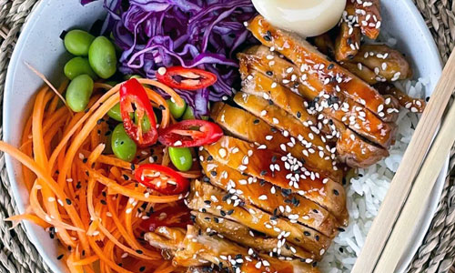 Teriyaki Bowl Plate
